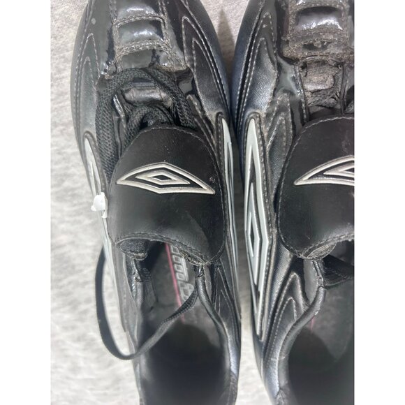 Umbro X-600-A Football Boots Size 8 With Stud Fastener Black - Picture 4 of 11